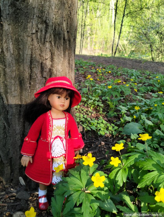 Плюшечки от Heidi Plusczok весной. Часть 1. Лей Ли в красном