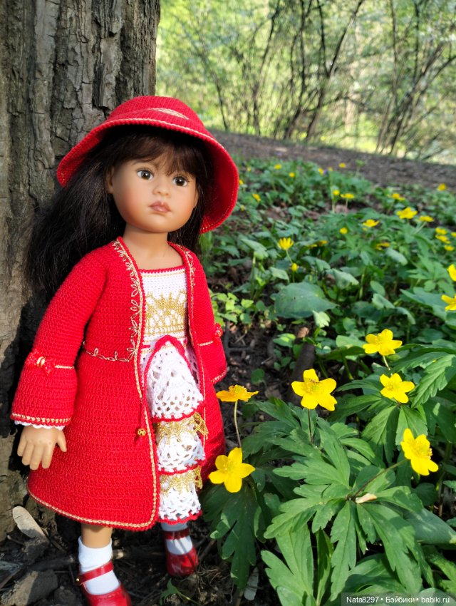 Плюшечки от Heidi Plusczok весной. Часть 1. Лей Ли в красном