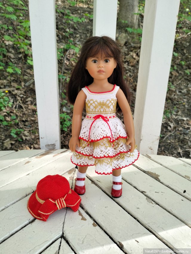 Плюшечки от Heidi Plusczok весной. Часть 1. Лей Ли в красном (фото 7)