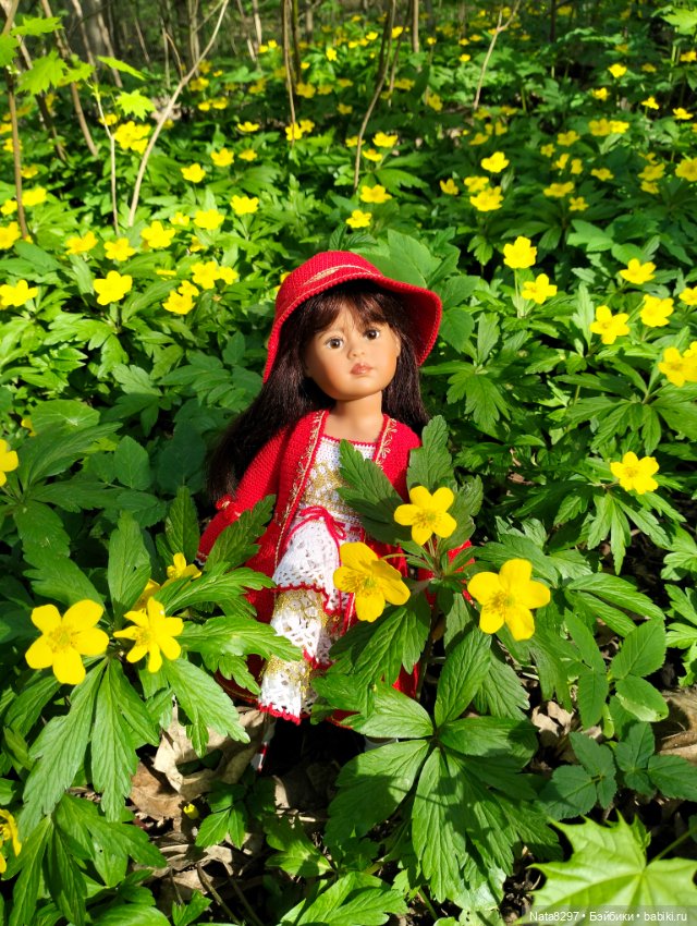 Плюшечки от Heidi Plusczok весной. Часть 1. Лей Ли в красном (фото 6)