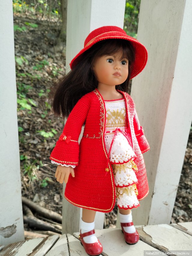 Плюшечки от Heidi Plusczok весной. Часть 1. Лей Ли в красном (фото 8)