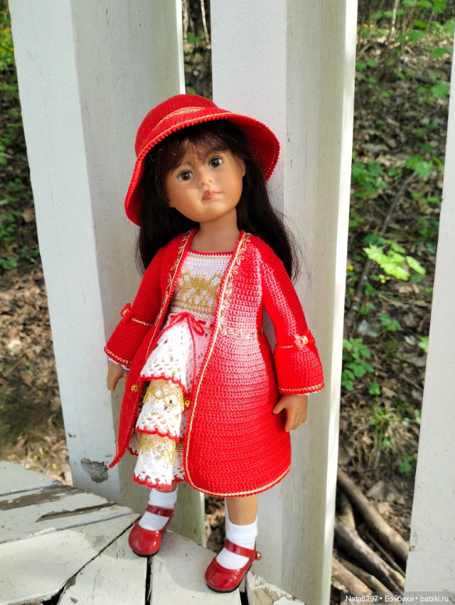 Плюшечки от Heidi Plusczok весной. Часть 1. Лей Ли в красном (фото 9)