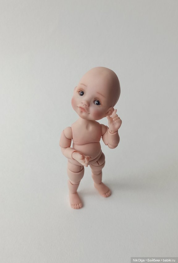 Готовлю новую Кроху — Авторские шарнирные куклы своими руками: лепка