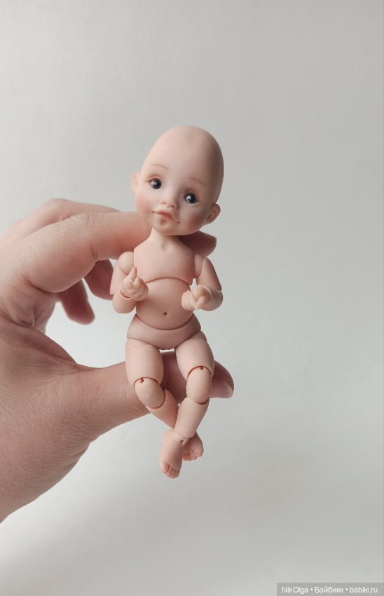 Готовлю новую Кроху — Авторские шарнирные куклы своими руками: лепка (фото 2)