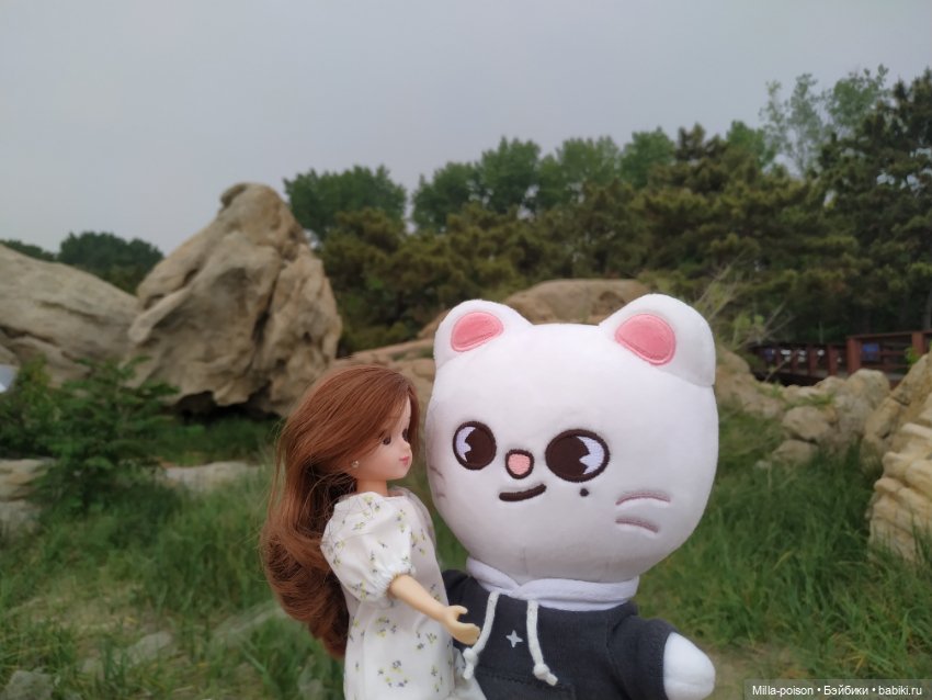 Licca и Jiniret один романтический день в Байдахе