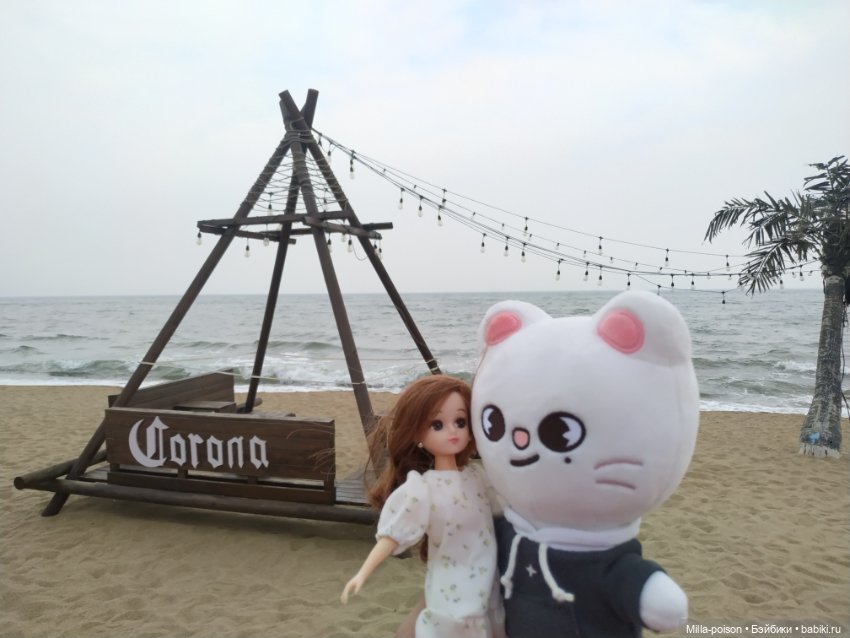 Licca и Jiniret один романтический день в Байдахе