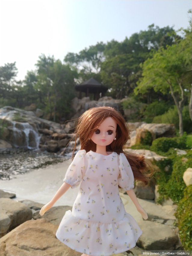 Licca и Jiniret один романтический день в Байдахе