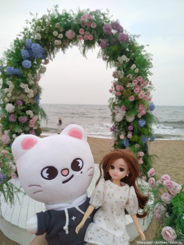 Licca и Jiniret один романтический день в Байдахе