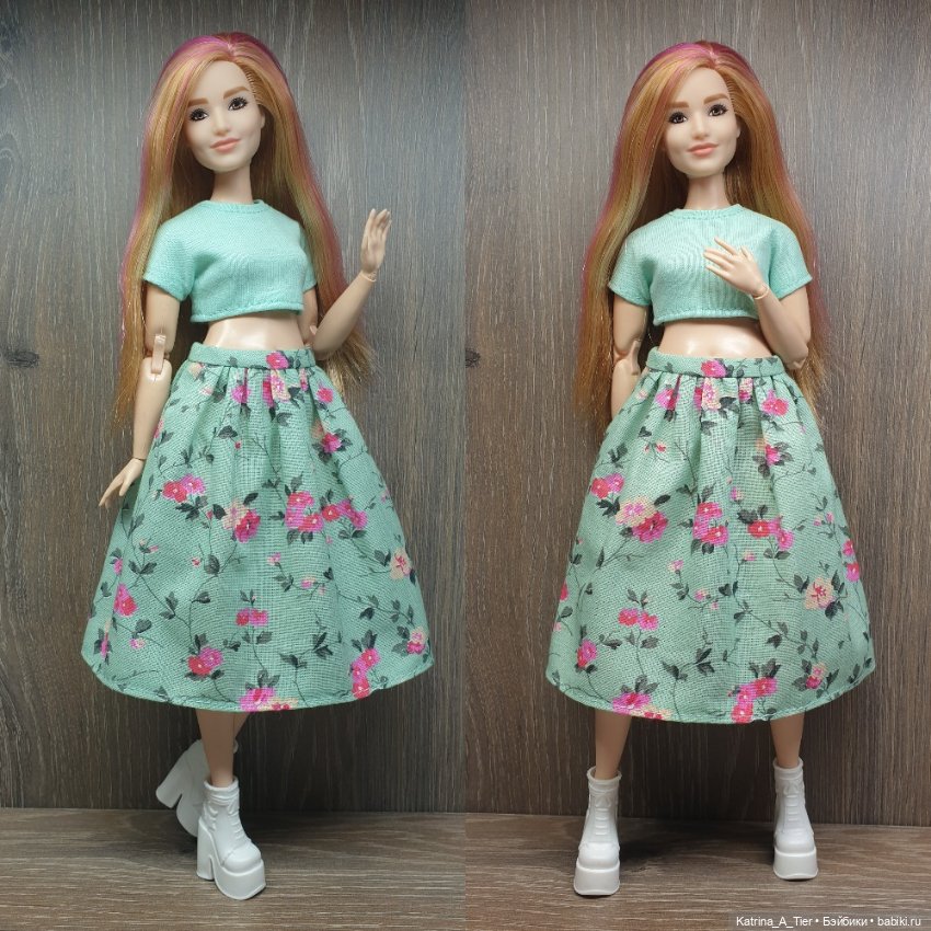 Наденька и новые наряды — Одежда и обувь для кукол своими руками: фото (фото 3)