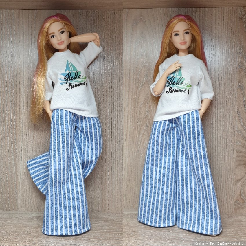 Наденька и новые наряды — Одежда и обувь для кукол своими руками: фото (фото 5)