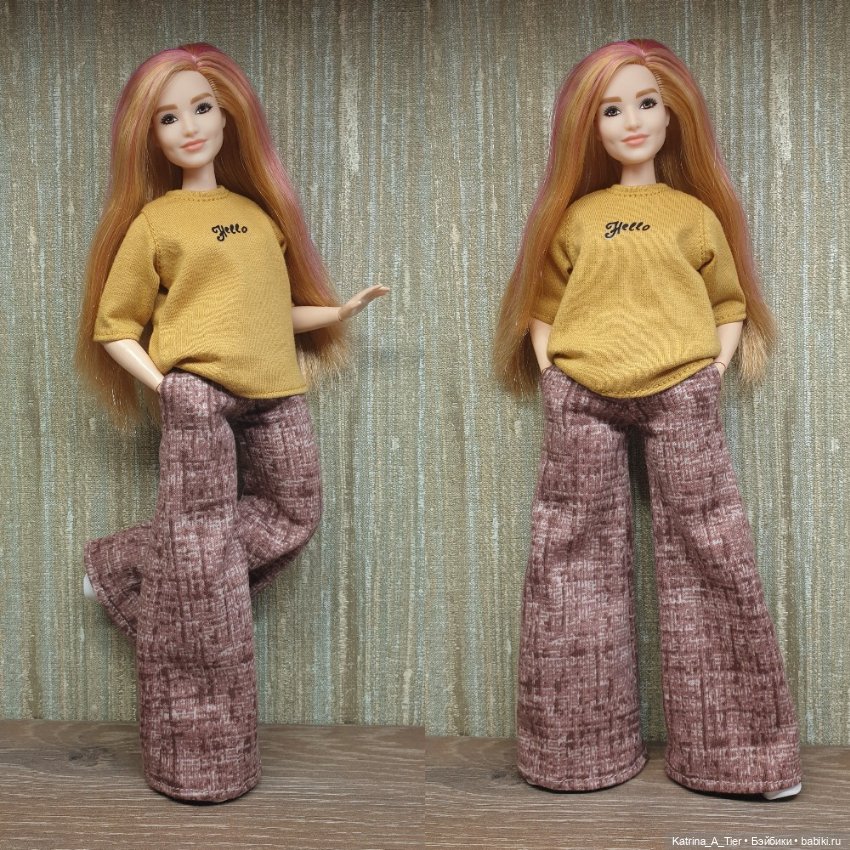 Наденька и новые наряды — Одежда и обувь для кукол своими руками: фото (фото 7)