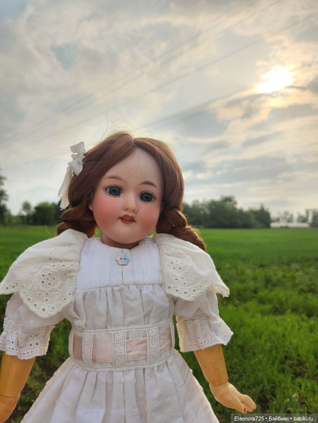 Прогулка с Энн — Антикварные куклы Armand Marseille (AM): молд 390 (фото 6)