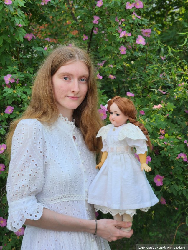 Прогулка с Энн — Антикварные куклы Armand Marseille (AM): молд 390 (фото 9)