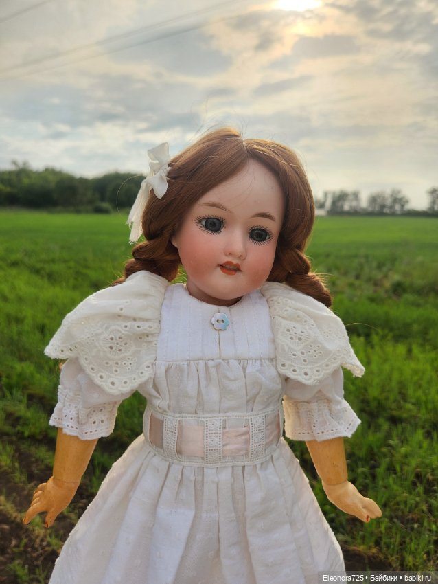 Прогулка с Энн — Антикварные куклы Armand Marseille (AM): молд 390 (фото 4)