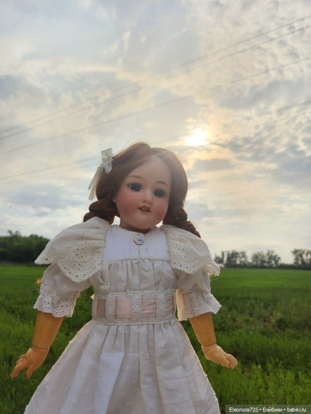 Прогулка с Энн — Антикварные куклы Armand Marseille (AM): молд 390 (фото 7)