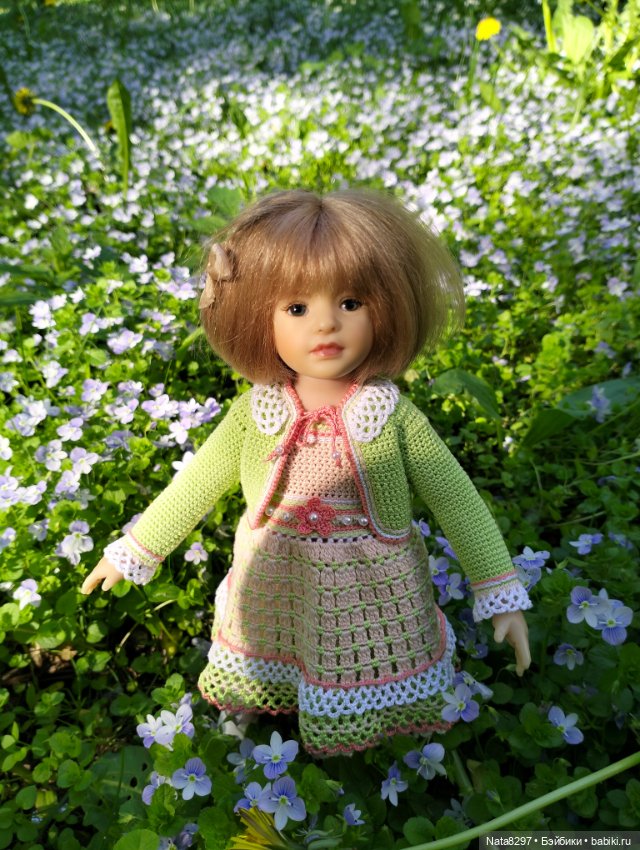 Плюшечки от Heidi Plusczok весной. Часть2. Цветы для Карли (фото 7)