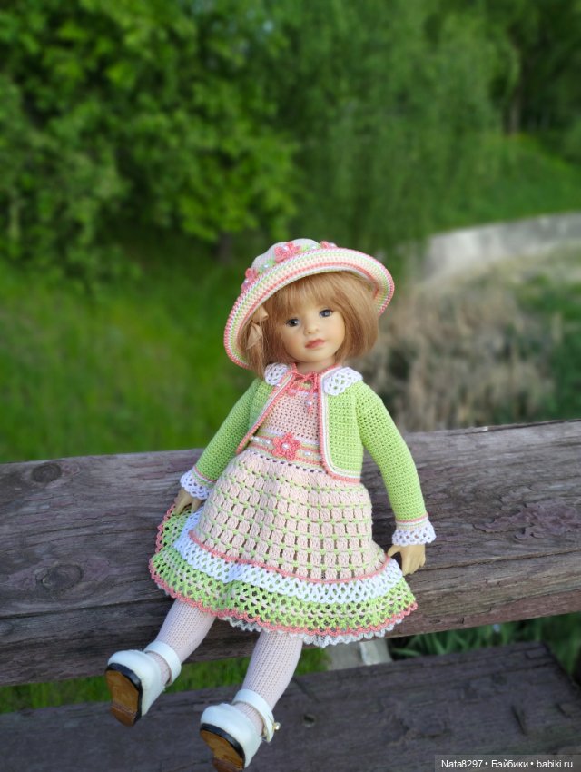 Плюшечки от Heidi Plusczok весной. Часть2. Цветы для Карли (фото 10)