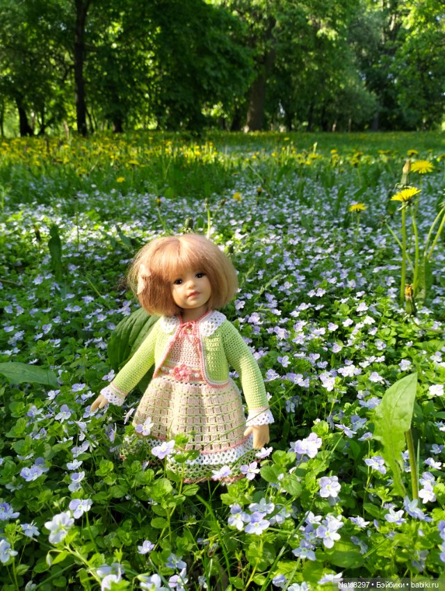 Плюшечки от Heidi Plusczok весной. Часть2. Цветы для Карли (фото 2)