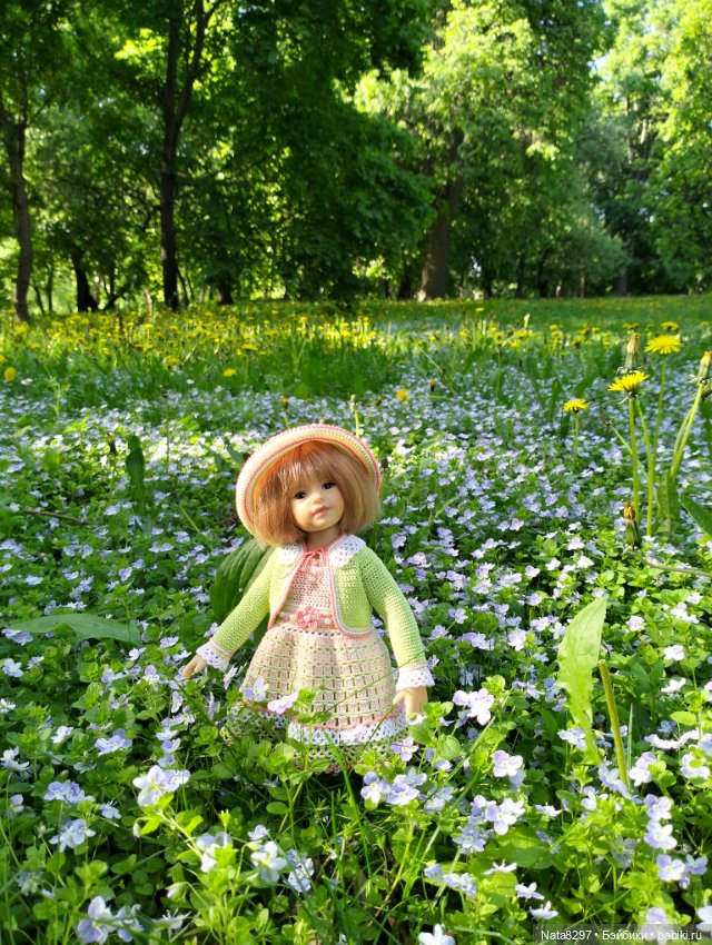 Плюшечки от Heidi Plusczok весной. Часть2. Цветы для Карли (фото 3)