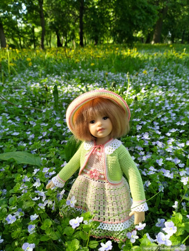 Плюшечки от Heidi Plusczok весной. Часть2. Цветы для Карли (фото 9)