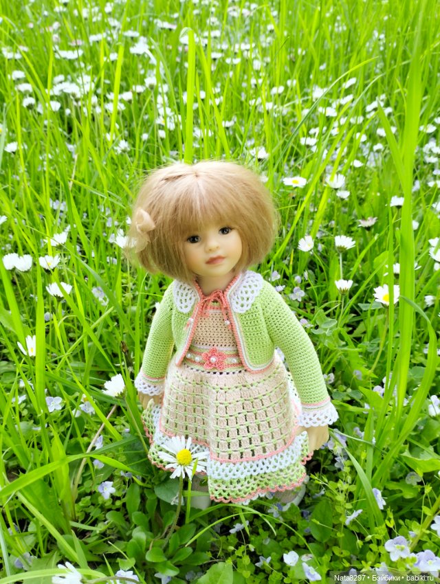 Плюшечки от Heidi Plusczok весной. Часть2. Цветы для Карли