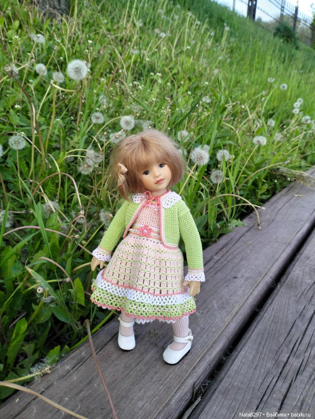 Плюшечки от Heidi Plusczok весной. Часть2. Цветы для Карли