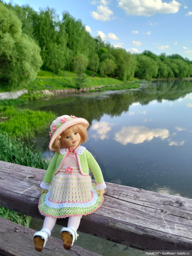 Плюшечки от Heidi Plusczok весной. Часть2. Цветы для Карли