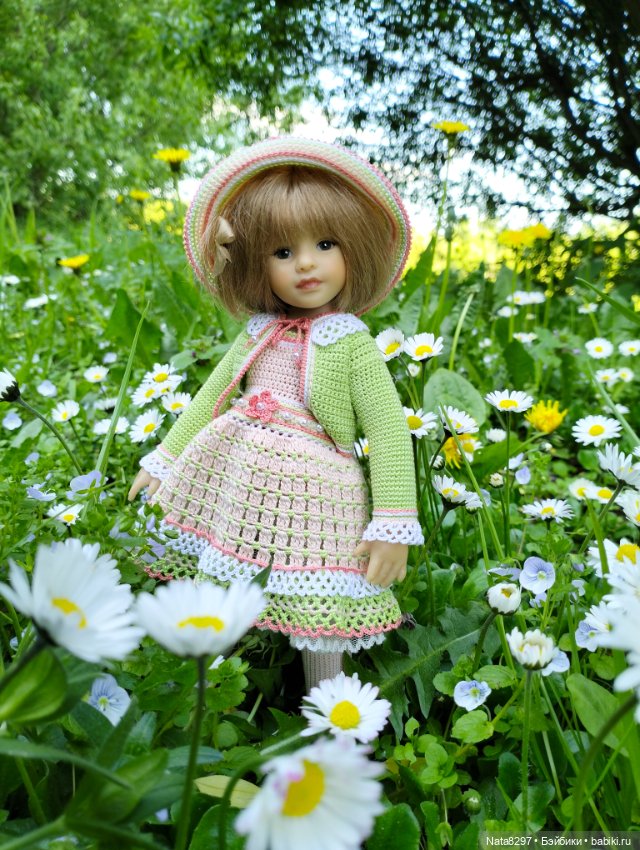 Плюшечки от Heidi Plusczok весной. Часть2. Цветы для Карли