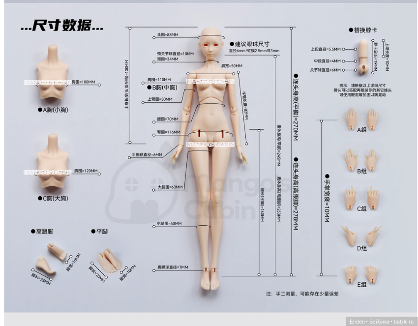 Mango's Cabin Doll — Разные куклы BJD (БЖД): редкие бренды