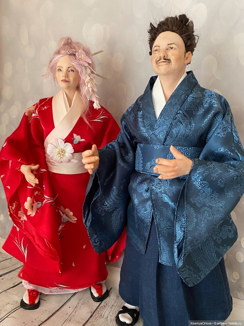 Куклы в японском стиле — Авторские шарнирные куклы своими руками: лепка (фото 6)