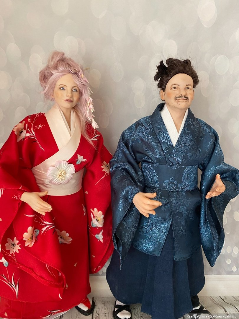 Куклы в японском стиле — Авторские шарнирные куклы своими руками: лепка (фото 5)