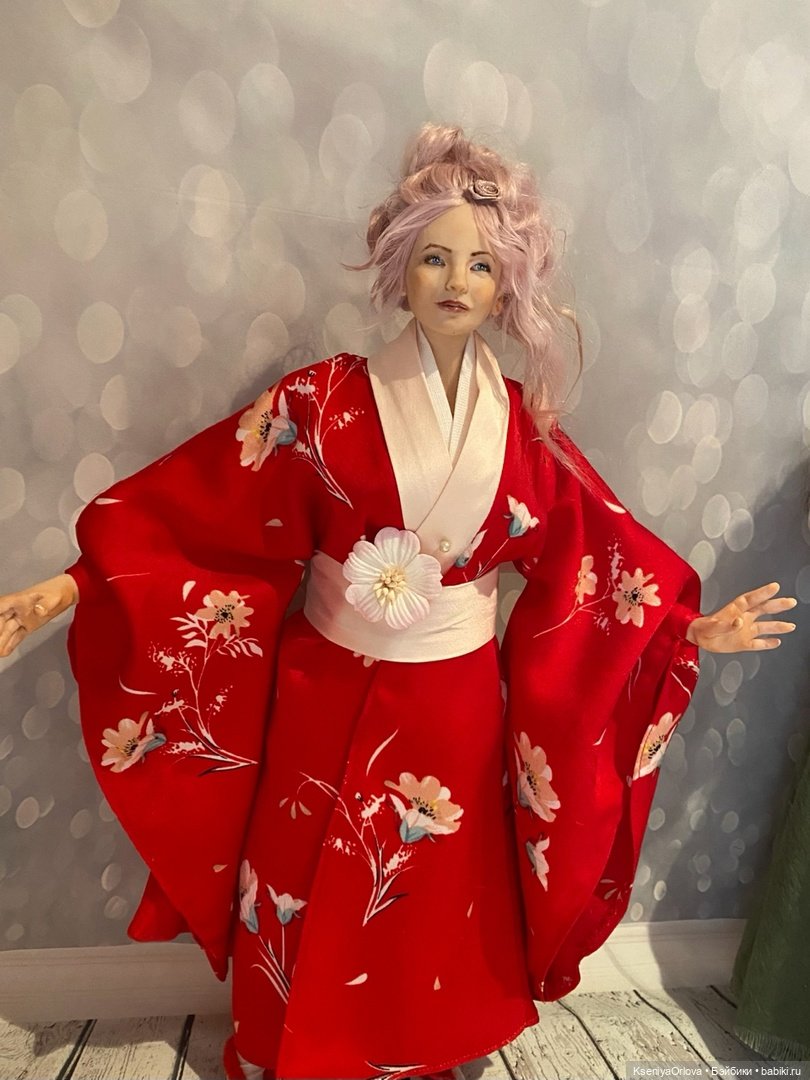 Куклы в японском стиле — Авторские шарнирные куклы своими руками: лепка (фото 4)