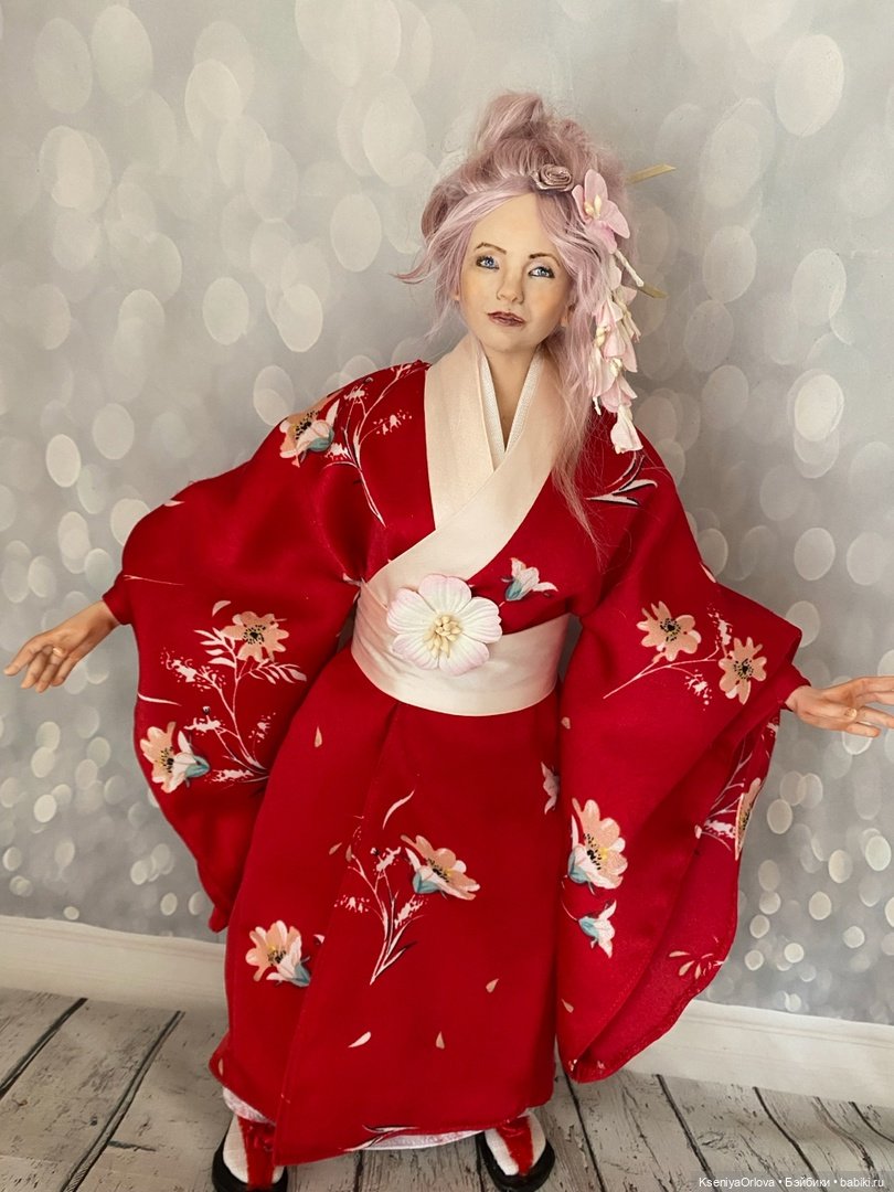 Куклы в японском стиле — Авторские шарнирные куклы своими руками: лепка (фото 7)