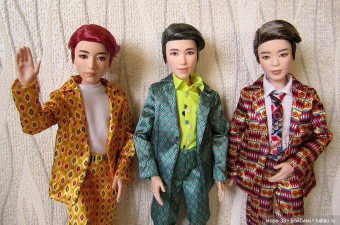Великолепная семёрка — Куклы BTS (БТС) от Mattel: K (фото 2)