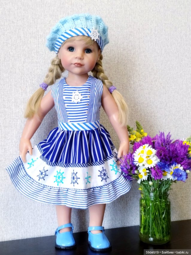 Море зовёт 🌊🌊🌊🌊🌊🌊🌊 — Одежда и обувь для кукол своими руками: фото