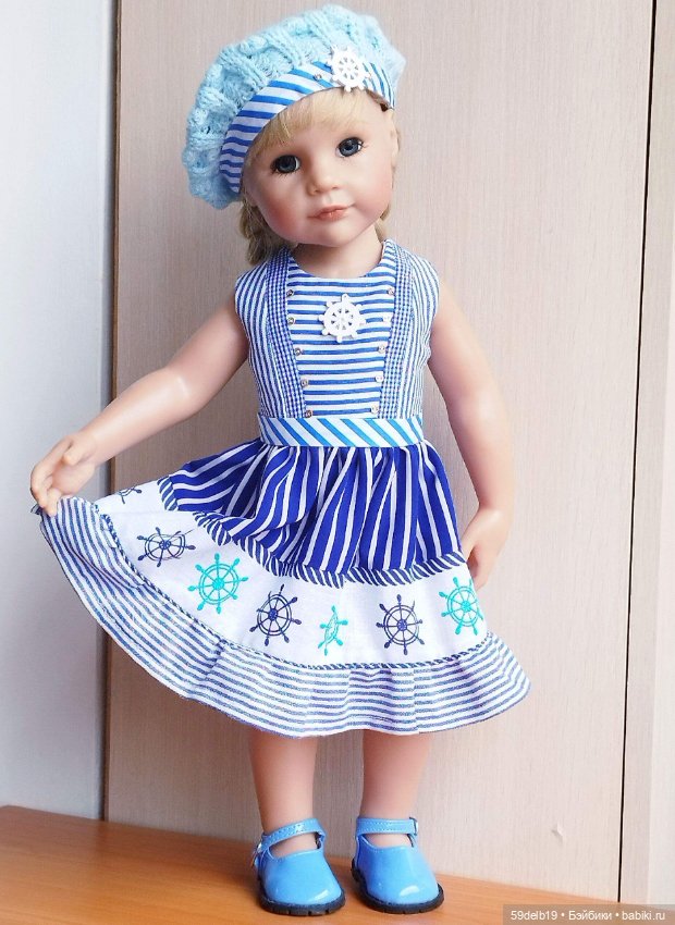 Море зовёт 🌊🌊🌊🌊🌊🌊🌊 — Одежда и обувь для кукол своими руками: фото (фото 3)