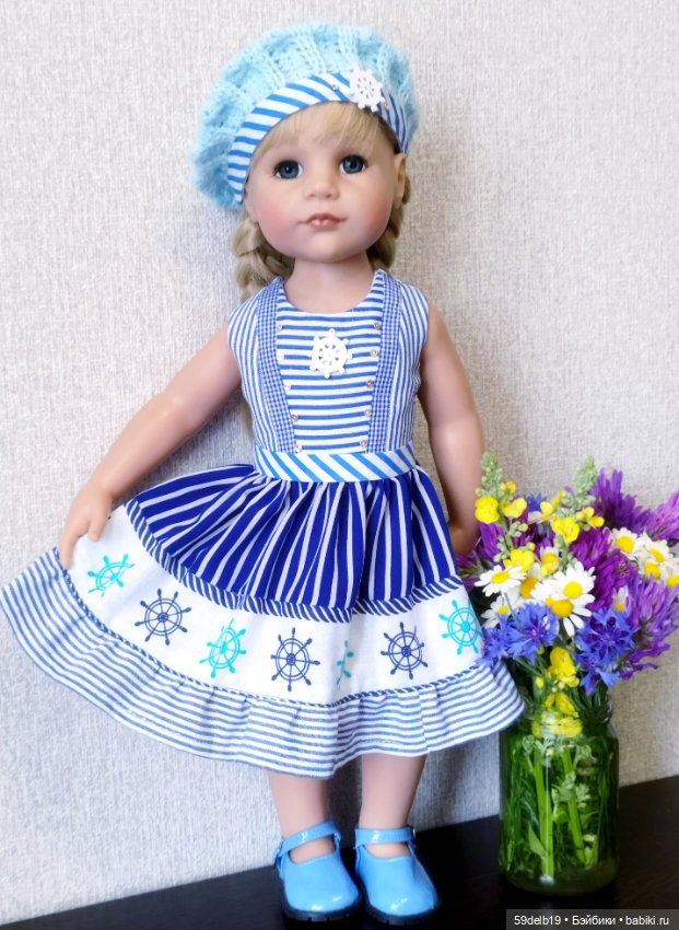 Море зовёт 🌊🌊🌊🌊🌊🌊🌊 — Одежда и обувь для кукол своими руками: фото