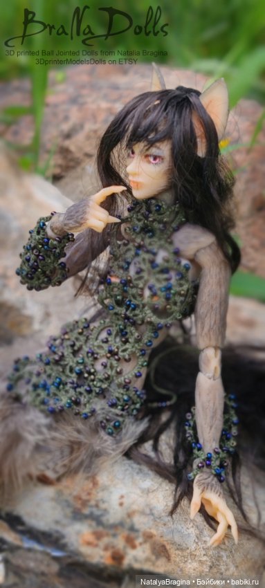 Бурая Лиса Оборотень — Авторские шарнирные куклы своими руками: лепка