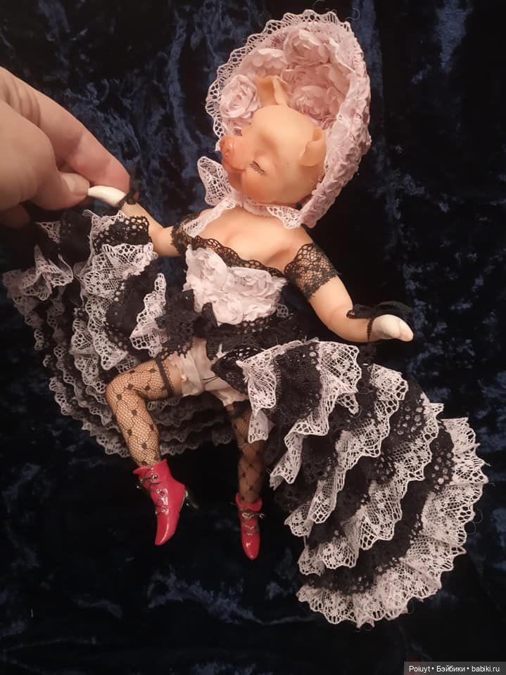 Свинки, они такие свинки — Лепка авторских игрушек и папье (фото 2)