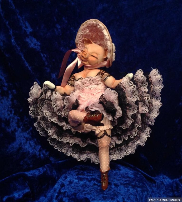 Свинки, они такие свинки — Лепка авторских игрушек и папье (фото 7)