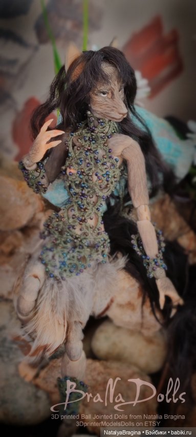 Бурая Лиса Оборотень — Авторские шарнирные куклы своими руками: лепка (фото 5)