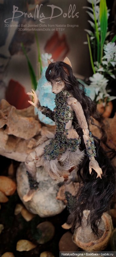 Бурая Лиса Оборотень — Авторские шарнирные куклы своими руками: лепка
