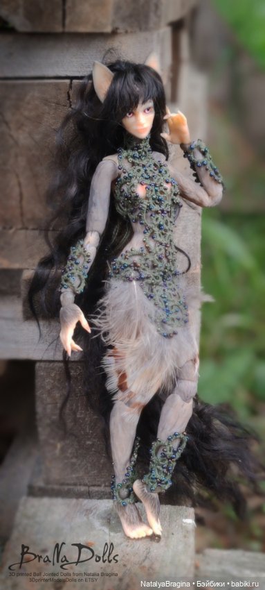 Бурая Лиса Оборотень — Авторские шарнирные куклы своими руками: лепка