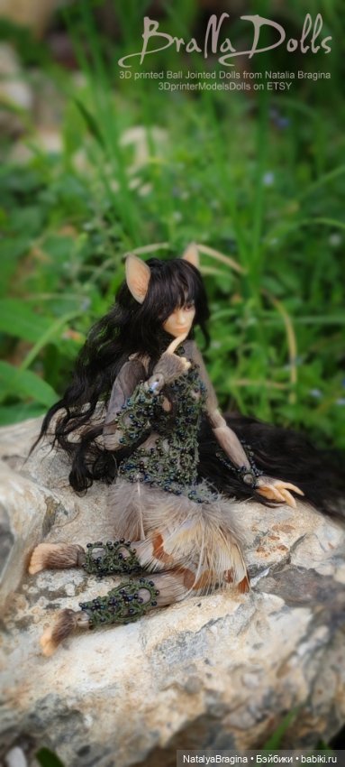Бурая Лиса Оборотень — Авторские шарнирные куклы своими руками: лепка