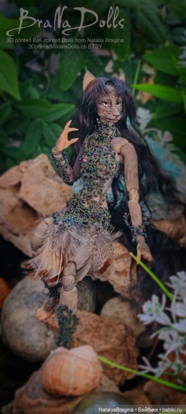 Бурая Лиса Оборотень — Авторские шарнирные куклы своими руками: лепка (фото 4)