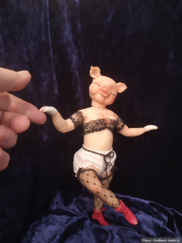 Свинки, они такие свинки — Лепка авторских игрушек и папье