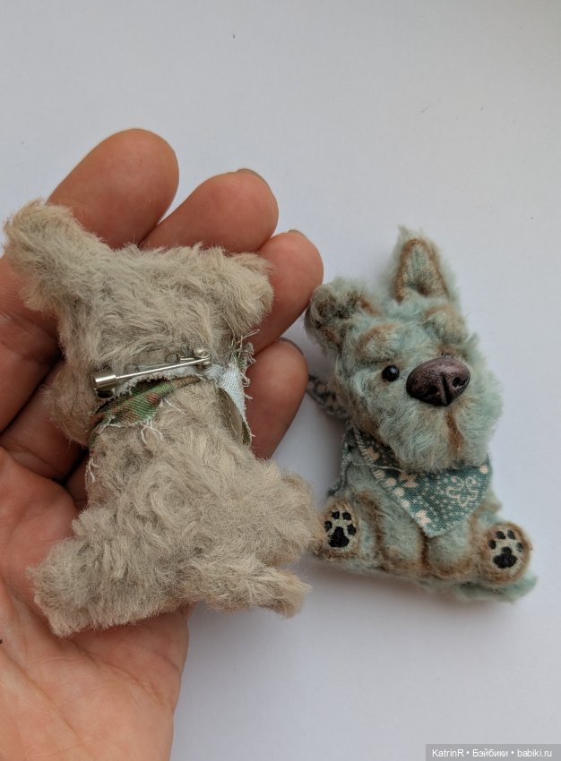 Невысыпайцы. Брошки — Авторские мишки Тедди и друзья: фото (фото 9)