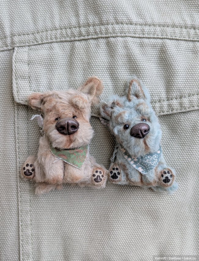 Невысыпайцы. Брошки — Авторские мишки Тедди и друзья: фото (фото 5)