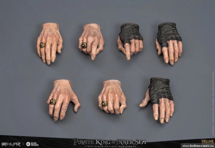 Ekuaz Studio и Echo Design - фигурка Гектора Барбоссы (фото 9)