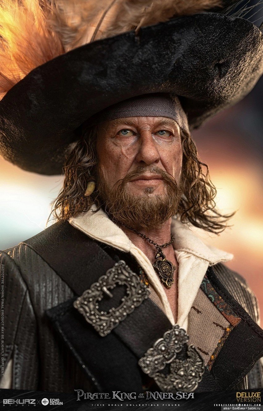 Ekuaz Studio и Echo Design - фигурка Гектора Барбоссы